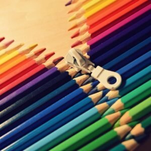 Zipper Set Mixed Colors